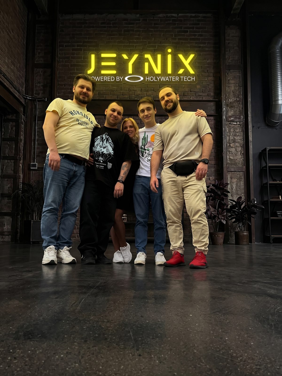 The Jeynix team, HOLYWATER TECH